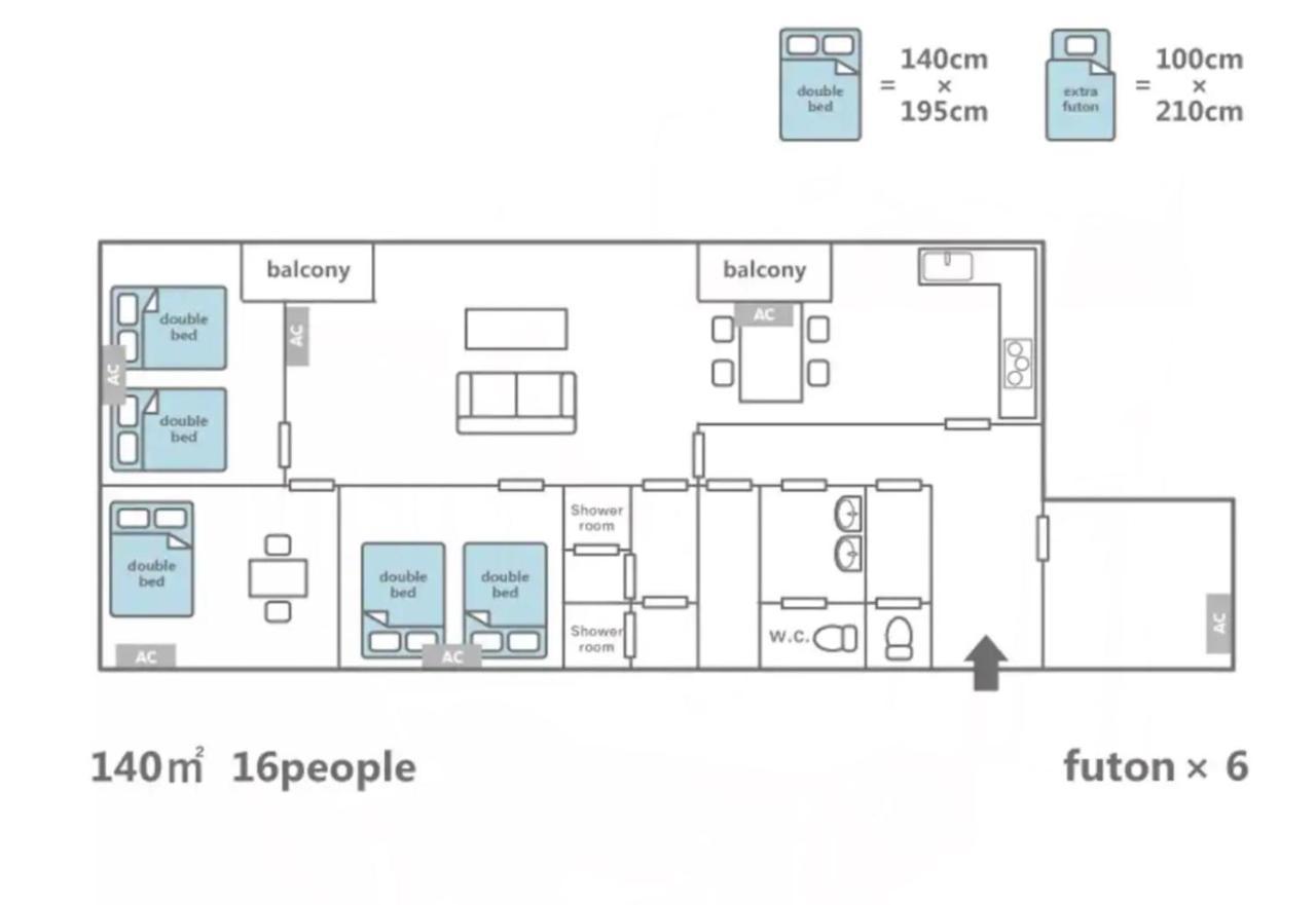 Apartament Dotonbori Mansion 405 Osaka Zewnętrze zdjęcie